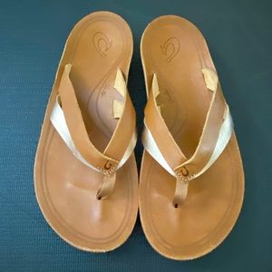 OluKai KaeKae sandals - Sahara/Bubbly